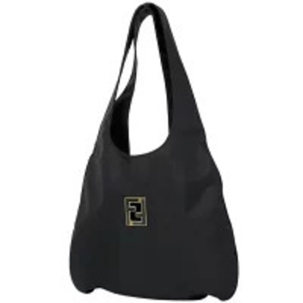 Fendi Zucca Tote Bag Shoulder Black